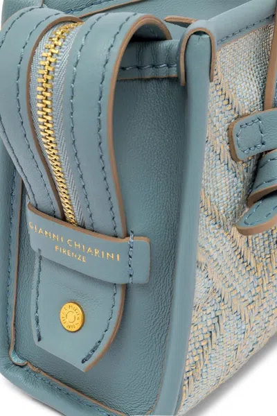 Gianni Chiarini Marcella Joy Handbag In Light Blue