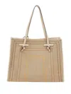 Gianni Chiarini Marcella Soft Suede Tote Bag In Nude