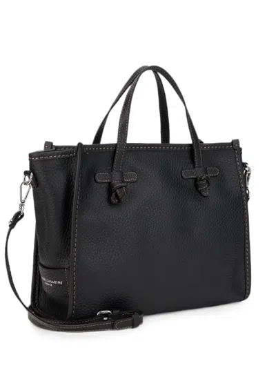 Gianni Chiarini Marcella Knot-detail Tote Bag In Black