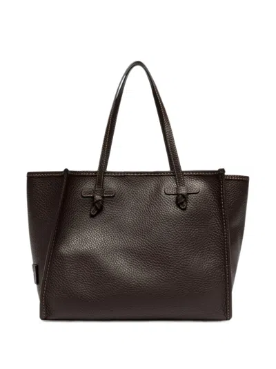Gianni Chiarini Marcella Leather Tote Bag In Brown
