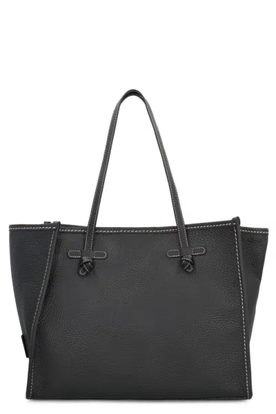 Gianni Chiarini Marcella Leather Tote In Black
