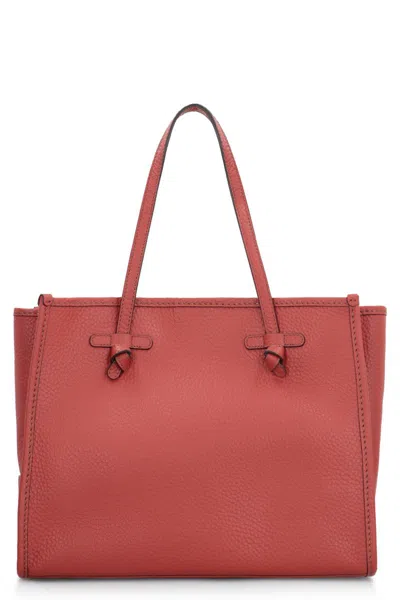 Gianni Chiarini Marcella Leather Tote In Red