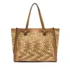 Gianni Chiarini Marcella Refined Leather Handbag With Woven Texture In New Cuoio