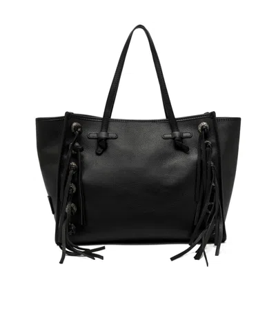 Gianni Chiarini Marcella Shopping Bag In Black