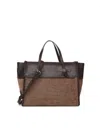 Gianni Chiarini Marcella Shopping Bag In Brown