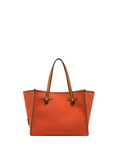 Gianni Chiarini Marcella Shopping Bag In Two-tone Canvas