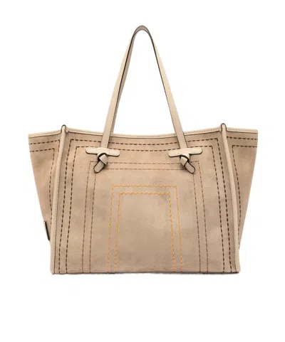 Gianni Chiarini Marcella Shopping Bag In Nude