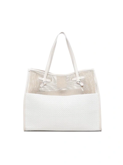 Gianni Chiarini Marcella Shopping Bag In White