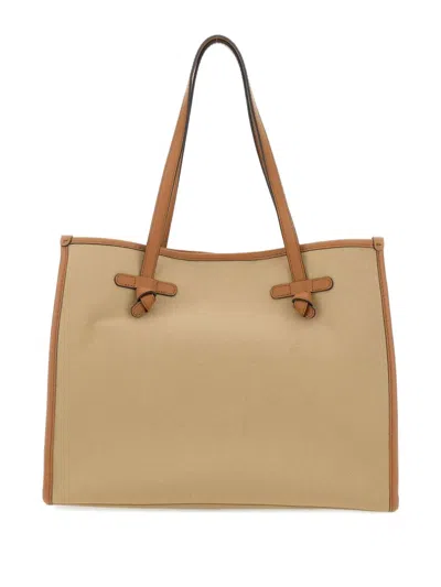 Gianni Chiarini Marcella Shoulder Bag In Neutral