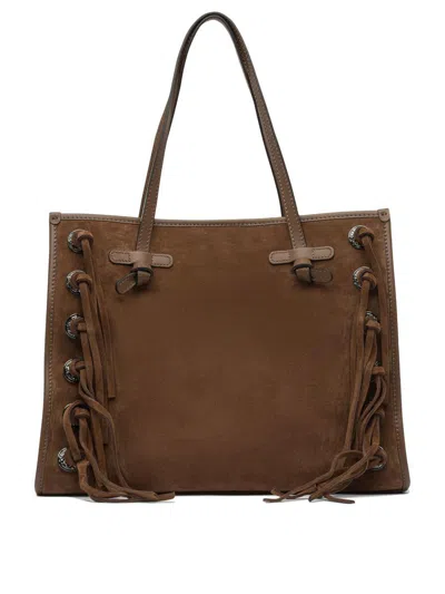 Gianni Chiarini "marcella" Shoulder Bag In Brown