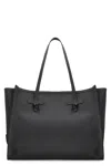 Gianni Chiarini Shopping Bag In Double Bubble Leather