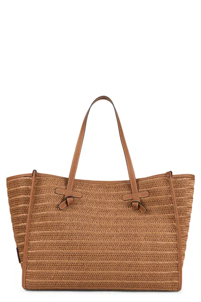 GIANNI CHIARINI GIANNI CHIARINI MARCELLA STRAW WOVEN BAG