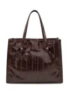 Gianni Chiarini Marcella Structured Handbag In Brown