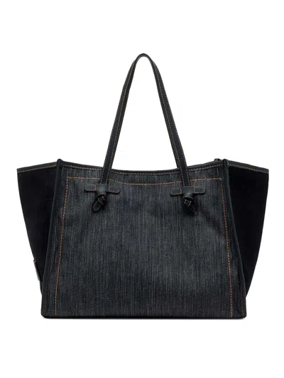 Gianni Chiarini Marcella Tote Bag In Blue