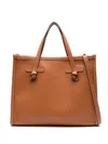 Gianni Chiarini Marcella Tote Bag In Brown
