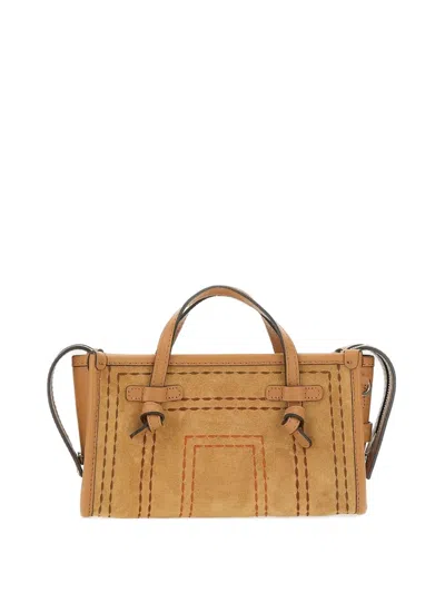 Gianni Chiarini Marcella Tote Bag In Brown