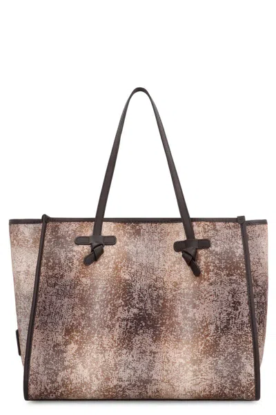 Gianni Chiarini Marcella Tote Bag In Brown