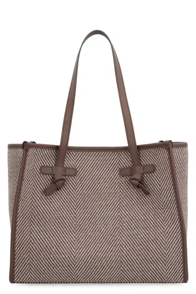 Gianni Chiarini Marcella Tote Bag In Brown
