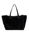 Gianni Chiarini Marcella Tote Bag In Double-layer Fabric  In Black