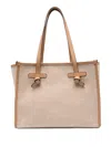 Gianni Chiarini Double Handle Shoulder Bags In Neutral