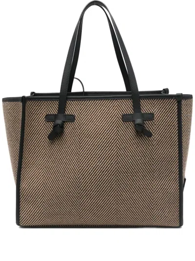 Gianni Chiarini Marcella Tote Bag In Neutral
