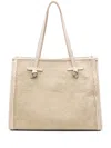 Gianni Chiarini Marcella Tote Bag In Neutrals