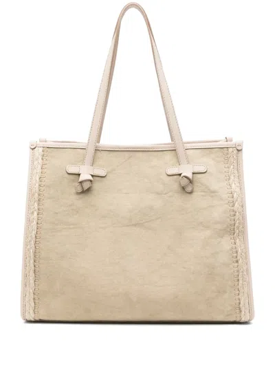 Gianni Chiarini Marcella Tote Bag In Neutrals