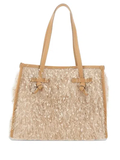Gianni Chiarini Marcella Tote Bag In Nude