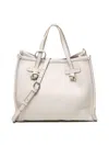 Gianni Chiarini Marcella Leather Tote Bag In Sand