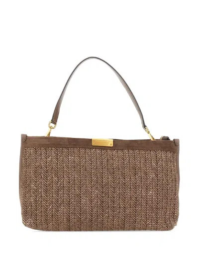 Gianni Chiarini Marigold Shoulder Bag In Brown