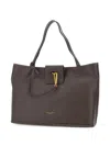 Gianni Chiarini Marisol Leather Tote Bag In Brown