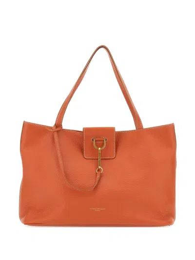 Gianni Chiarini Marisol Shoulder Bag In Orange
