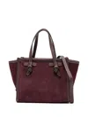 Gianni Chiarini Maroon Marcella Tote In Burgundy