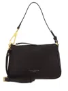 Gianni Chiarini Versatile Maxi-grain Leather Shoulder Bag In Brown