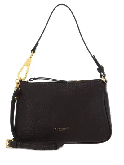 Gianni Chiarini Medium Brooke Leather Tote Bag In Black