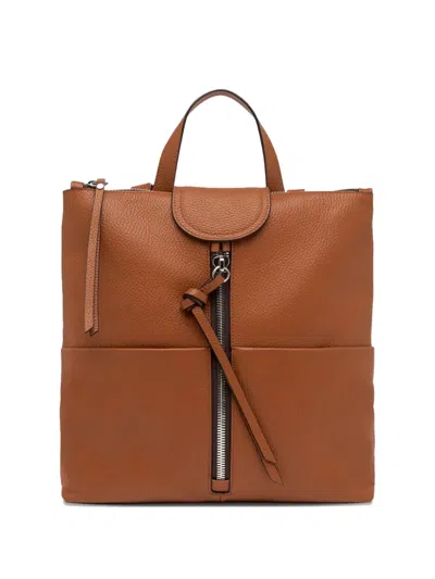 Gianni Chiarini Medium Giada Leather Backpack In Brown