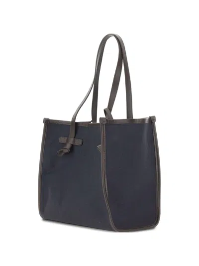 Gianni Chiarini Medium Marcella Tote Bag In Blue