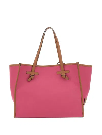 Gianni Chiarini Medium Marcella Tote Bag In Pink