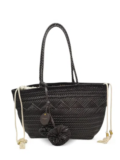 Gianni Chiarini Medium Paloma Plaited Shoulder Bag In White