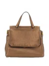Gianni Chiarini Metallic-effect Top-handle Tote Bag