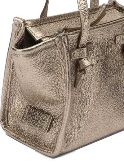 Gianni Chiarini Metallic-effect Tote Bag In Brown