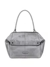 Gianni Chiarini Metallic Leather Shoulder Bag