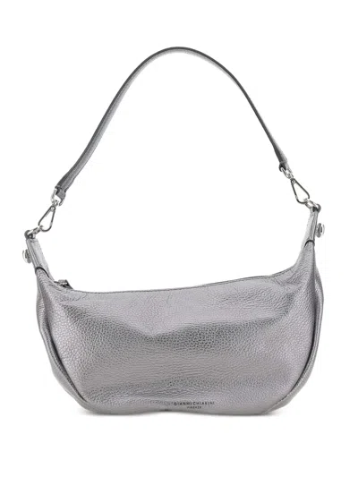 Gianni Chiarini Metallic Leather Shoulder Bag
