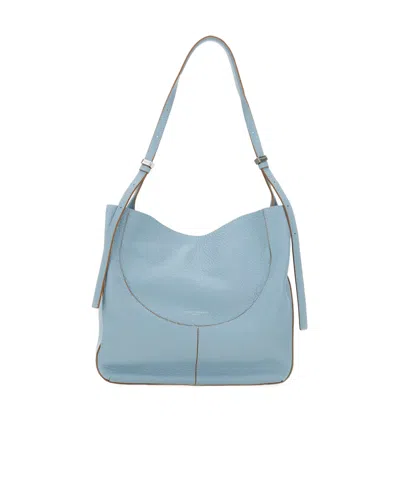 Gianni Chiarini Minerva Panelled Tote Bag In Blue
