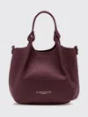 Gianni Chiarini Dua Leather Dark Red Bag In Red