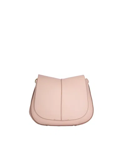 Gianni Chiarini Mini Chic Leather Bag In Burgundy