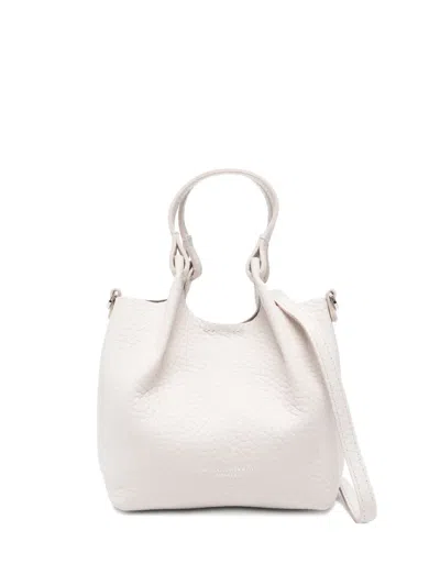 Gianni Chiarini Mini Dua Tote Bag In White