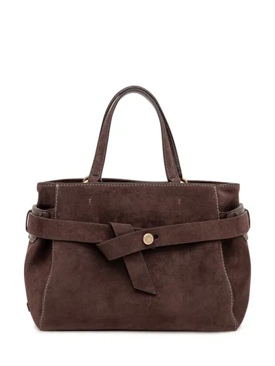 Gianni Chiarini Miranda Shoulder Bag In Moka