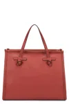 Gianni Chiarini Miss Marcella 32 Leather Handbag In Red
