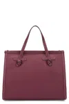 Gianni Chiarini Miss Marcella 32 Leather Handbag In Purple